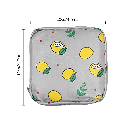 Sanitary Napkin Storage Bag,Menstrual Cup Pouch,2pack Portable Oxford Cloth S...