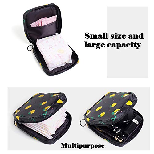 Sanitary Napkin Storage Bag,Menstrual Cup Pouch,Portable Sanitary Napkin Pads...