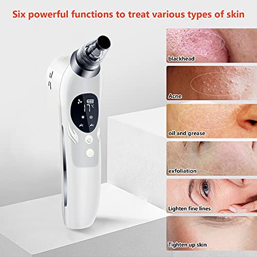 Blackhead Remover Pore Vacuum Skin Care Cleaner Facial Comedone Extractor Ele...