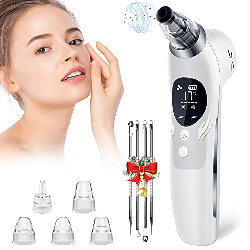 Blackhead Remover Pore Vacuum Skin Care Cleaner Facial Comedone Extractor Ele...