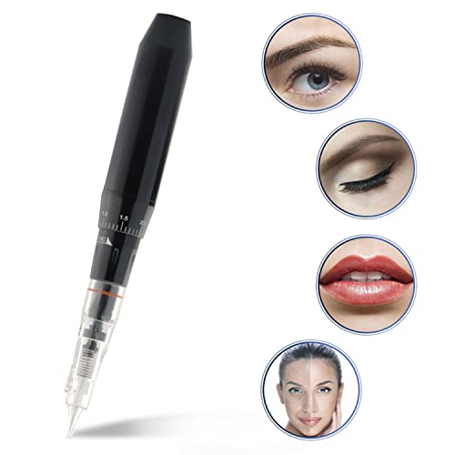 Permanent Makeup Machine Kits with Cartridge Needles Eyeliner Eyebrow Practic...