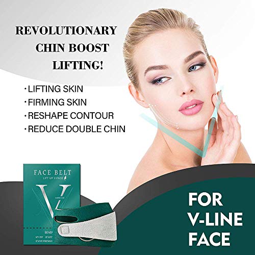 Double Chin Reducer, Contour Tightening and Anti-Wrinkle Face Slimmer Strap, ...