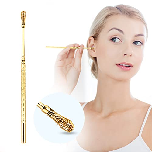 Ear Wax Removal, 360° Spiral Ear Pick for Ear Massage and Cleaning, Reusable ...