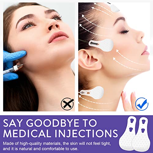 Invisible Face Lift Tape, Double chin Sticker,Adhesive Tape Make-Up Face Lift...