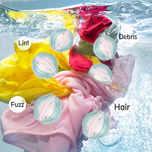 Pet Hair Remover for Laundry, Reusable Lint Remover Balls for Washing Machine...