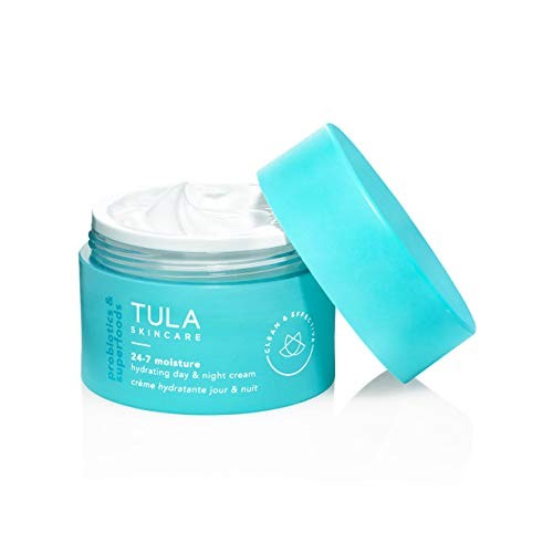 TULA Skin Care 24-7 Moisture Hydrating Day and Night Cream | Moisturizer for ...