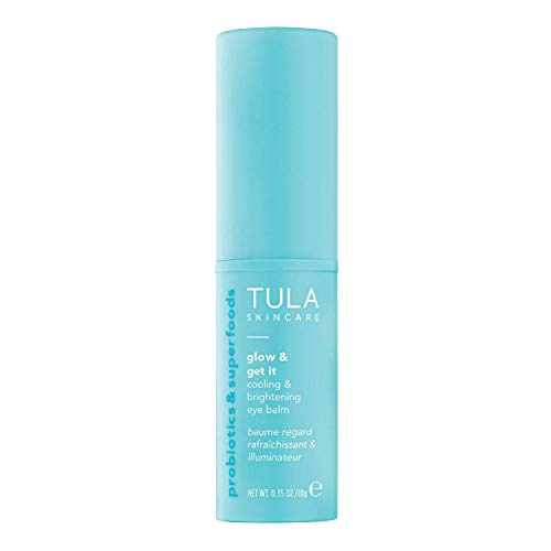 TULA Skin Care Glow & Get It Cooling & Brightening Eye Balm | Dark Circle Und...