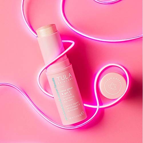 TULA Skin Care Rose Glow & Get It Cooling & Brightening Eye Balm | Dark Circl...