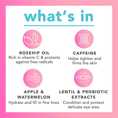 TULA Skin Care Rose Glow & Get It Cooling & Brightening Eye Balm | Dark Circl...