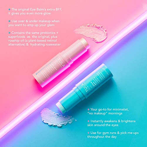 TULA Skin Care Rose Glow & Get It Cooling & Brightening Eye Balm | Dark Circl...