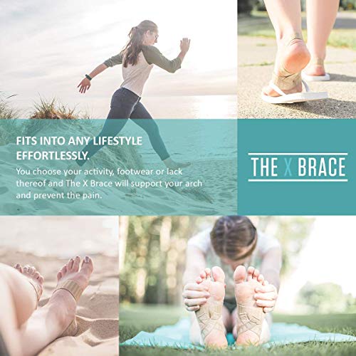 Tuli’s X Brace, Arch Support Brace and Compression for Sever's Disease, Plant...