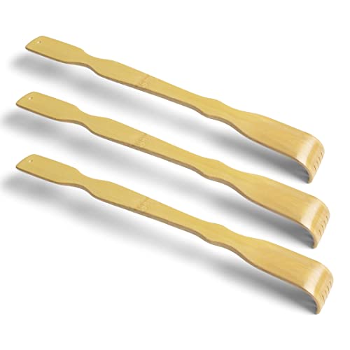 Set of 3 - TungSam Self-Therapeutic Bamboo Back Scratchers (17 inches)