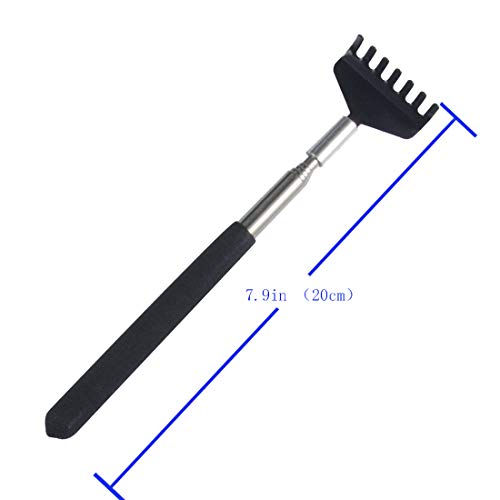 TungSam Extendable Back Scratchers, 2 Packs Portable Metal Back Massager with...