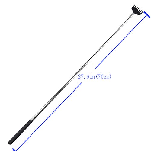 TungSam Extendable Back Scratchers, 2 Packs Portable Metal Back Massager with...