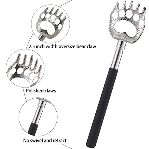 TungSam Oversized Back Scratcher - Large Size Bear Claw Design Back Massager ...