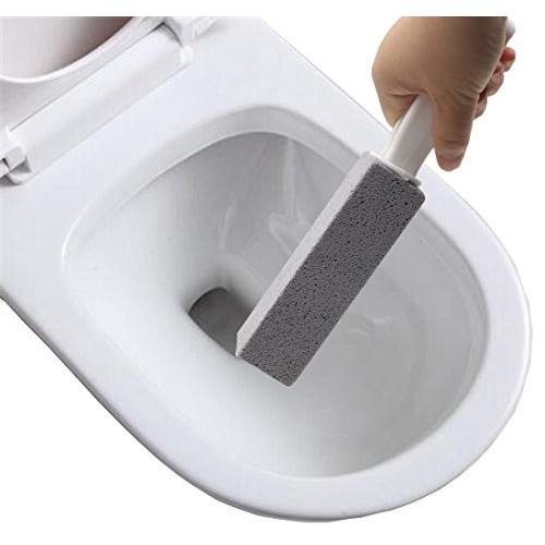 Tuodeal Pumice Cleaning Stone for Toilet Cleaning with Handle 3 Pack