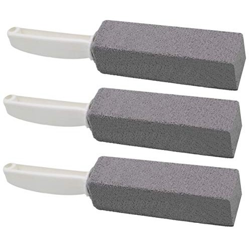 Tuodeal Pumice Cleaning Stone for Toilet Cleaning with Handle 3 Pack