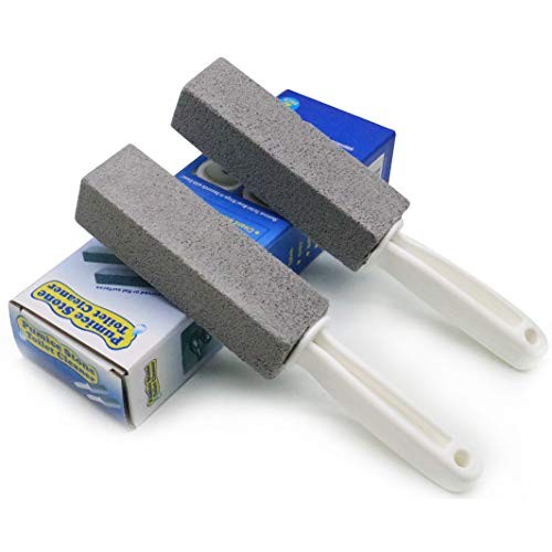 Tuodeal Pumice Cleaning Stone with Handle Pumice Stone for Toilet Bowl Househ...
