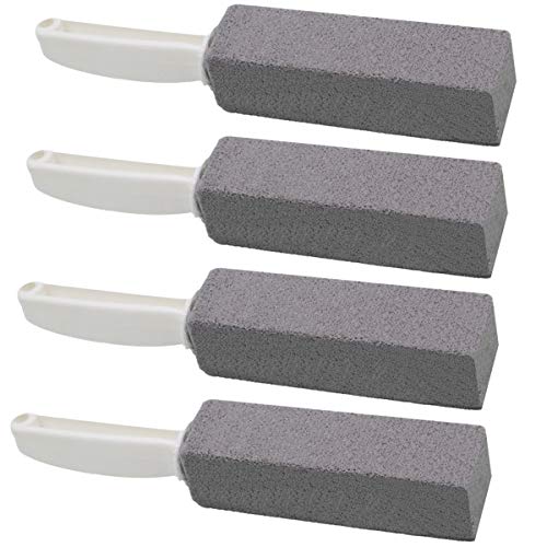 Tuodeal Pumice Stone for Toilet Bowl Cleaning with Handle Pumice Toilet Brush...