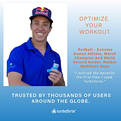 Turboforte Lung Expansion Mucus Relief Exerciser Flutter Valve Device - Breat...