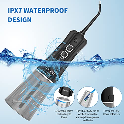 Water Flossing Cordless, Oral Irrigator for Teeth Care, Portable Water Teeth ...