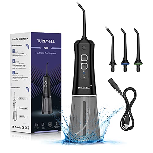 Water Flossing Cordless, Oral Irrigator for Teeth Care, Portable Water Teeth ...