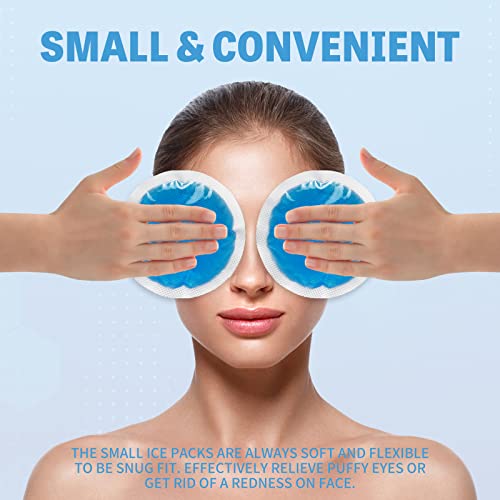 Tutmyrea Ice Packs for Injuries Reusable, 12 Pack Soft Small Ice Packs for Ki...