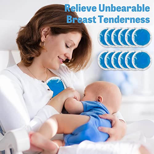 Tutmyrea Ice Packs for Injuries Reusable, 12 Pack Soft Small Ice Packs for Ki...