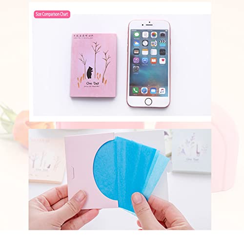 Oil Blotting Sheets, 100 Sheets Natural Green Tea Oil Absorbing Tissues Paper...