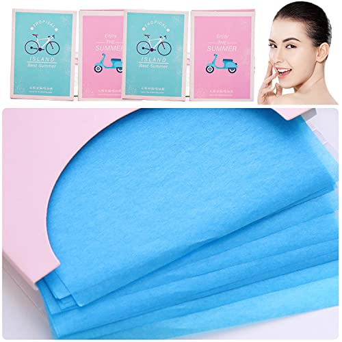 Oil Blotting Sheets, 100 Sheets Natural Green Tea Oil Absorbing Tissues Paper...