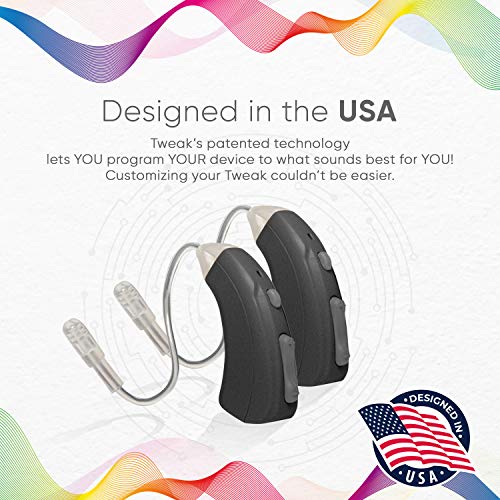 Tweak Focus+T Digital Sound Amplifier for Personal Sound Amplification with P...