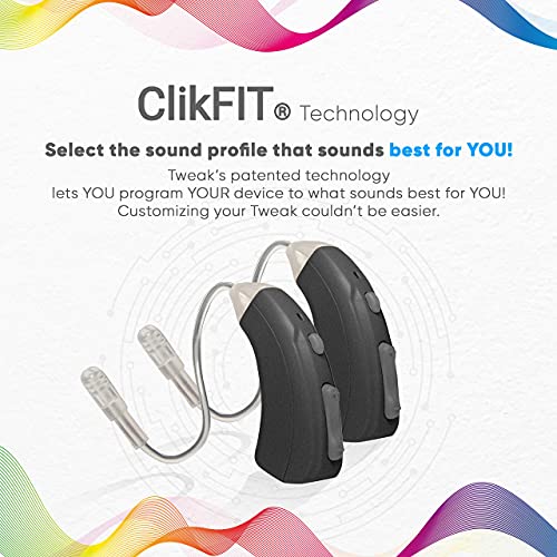 Tweak Focus+T Digital Sound Amplifier for Personal Sound Amplification with P...