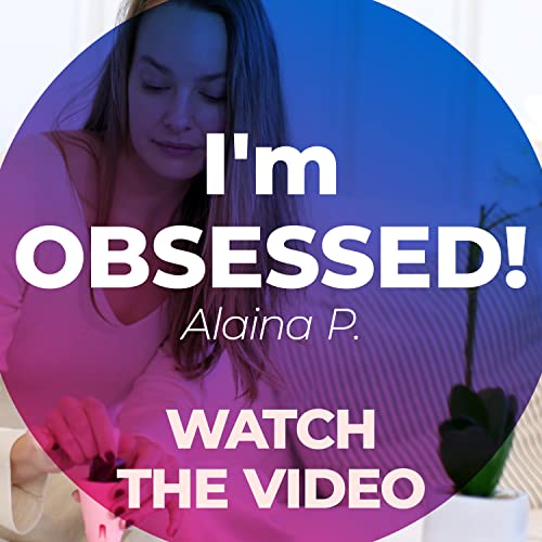 tweexy Hinge Untippable Nail Polish Holder, Fingernail Painting Tools, Anti-S...