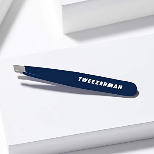 Tweezerman Amazon Exclusive Evening Blue Mini Slant Tweezer, Does Not Apply, ...
