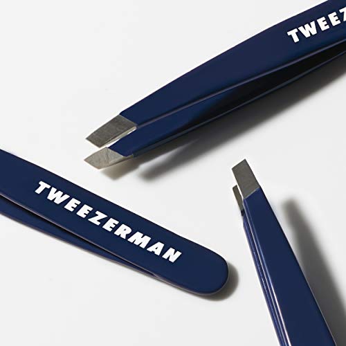 Tweezerman Amazon Exclusive Evening Blue Mini Slant Tweezer, Does Not Apply, ...