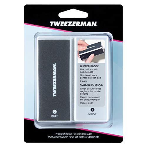 Tweezerman Black Nail Buff (2 Pack)