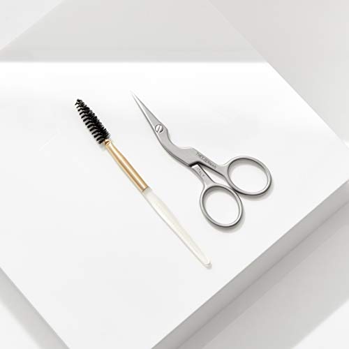 Tweezerman Brow Shaping Scissors and Brush