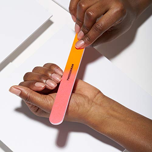 Tweezerman Piece Neon Hot Nail Files, Assorted 3 Count