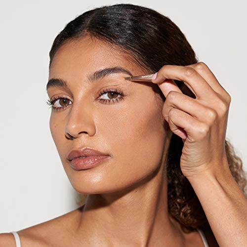 Tweezerman Rose Gold Mini Slant Tweezer with Case