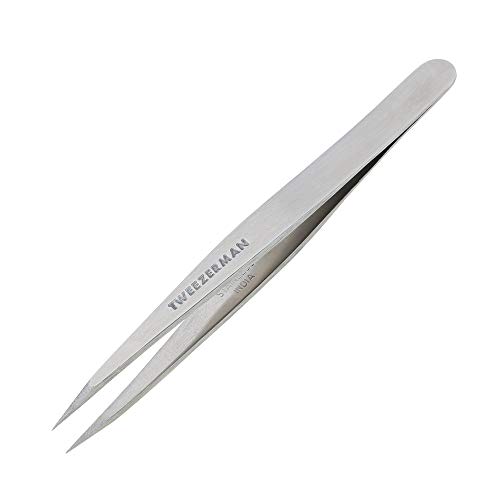 Tweezerman Stainless Steel Point Tweezer in Assorted Colors