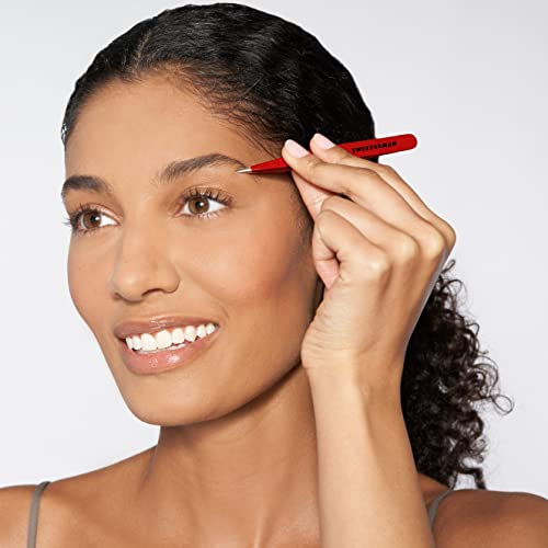 Tweezerman Stainless Steel Point Tweezer in Assorted Colors