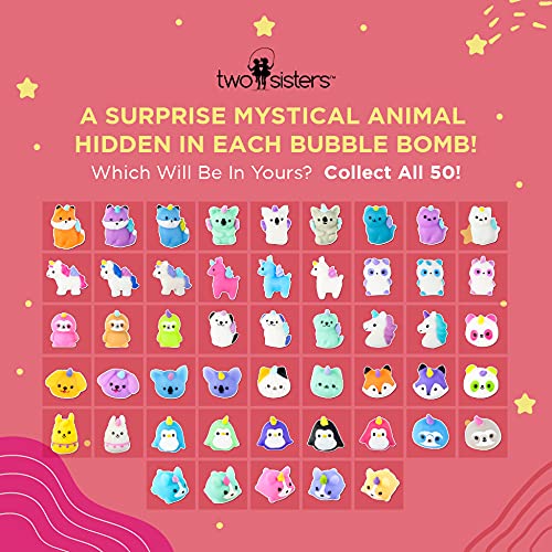 Mystical Animal Squishy Bubble Bath Bombs for Kids with Surprise Squishy Toys...