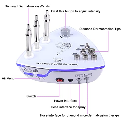 Diamond Microdermabrasion Dermabrasion Machine, Professional Dermabrasion Mac...