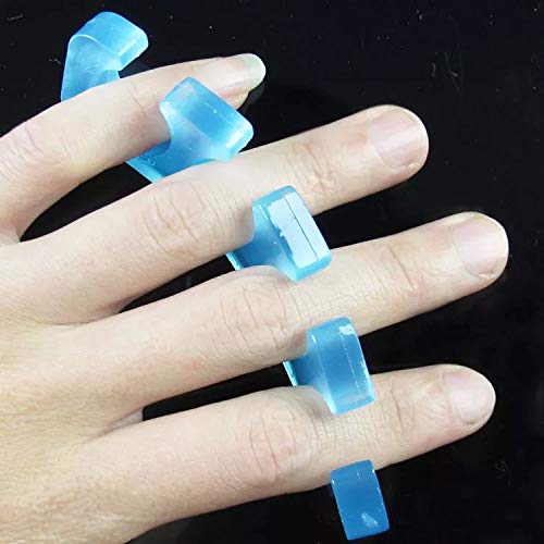 TXIN 8 Pieces Toe Pedicure Separators Flexible Soft Finger Separator Dividers...