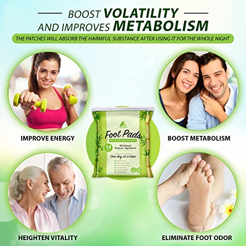 TXL Active Foot Pads, Natural Formula for Foot Care, Enhance Sleep Quality, S...