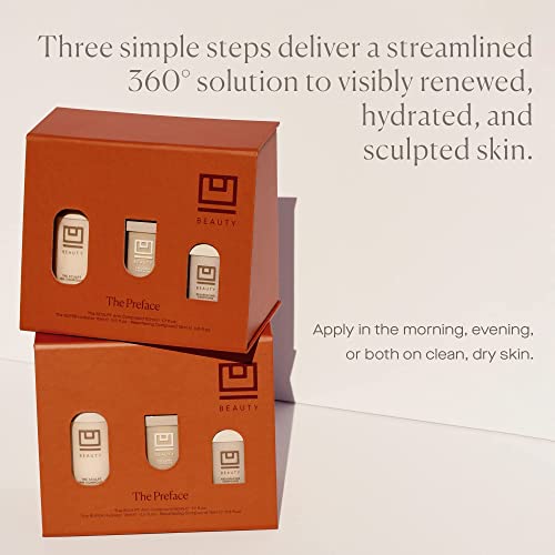 U Beauty Preface Kit | Skin Care Gift Set with Retinol, Vitamin C Serum Anti-...