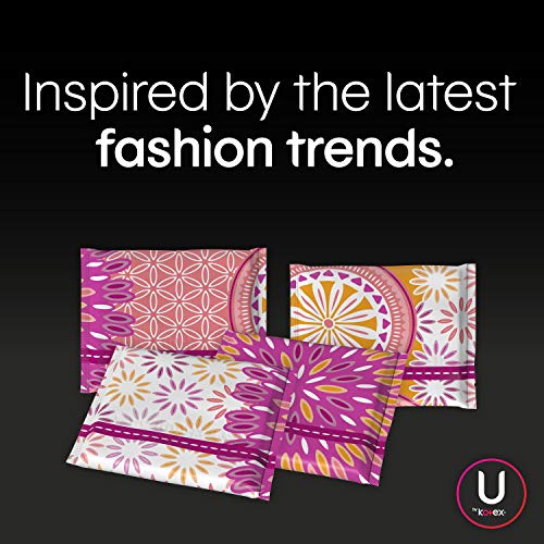 U by Kotex Barely There Thin Panty Liners, Light Absorbency, Regular Length, ...