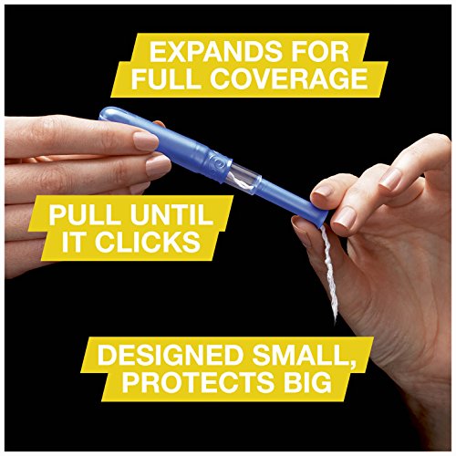 U by Kotex BIGpak! Tampons Super Unscented - 34 CT