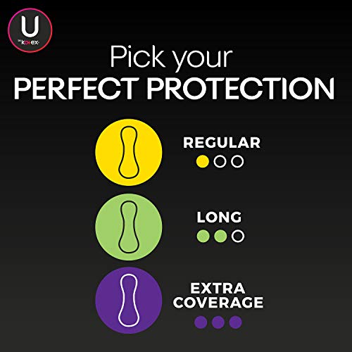 U by Kotex Security Lightdays Panty Liners, Light Absorbency, Long, Unscented...
