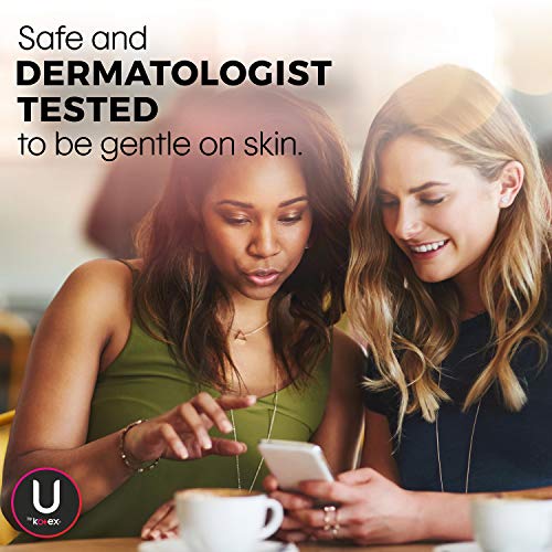 U by Kotex Security Maxi Feminine Pads, Regular Absorbency, Unscented, 192 Co...
